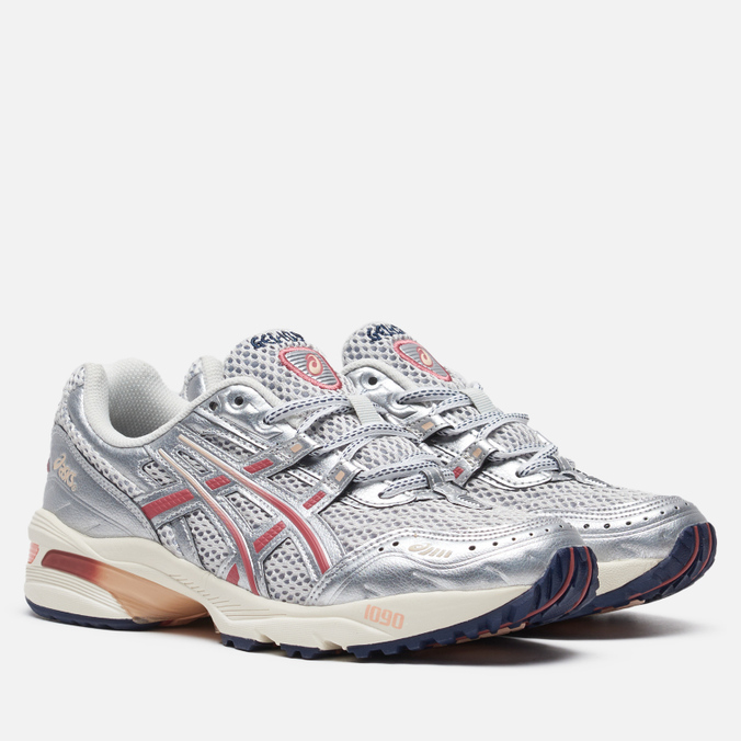 фото Кроссовки женские asics gel-1090 серебристые 39.5 eu