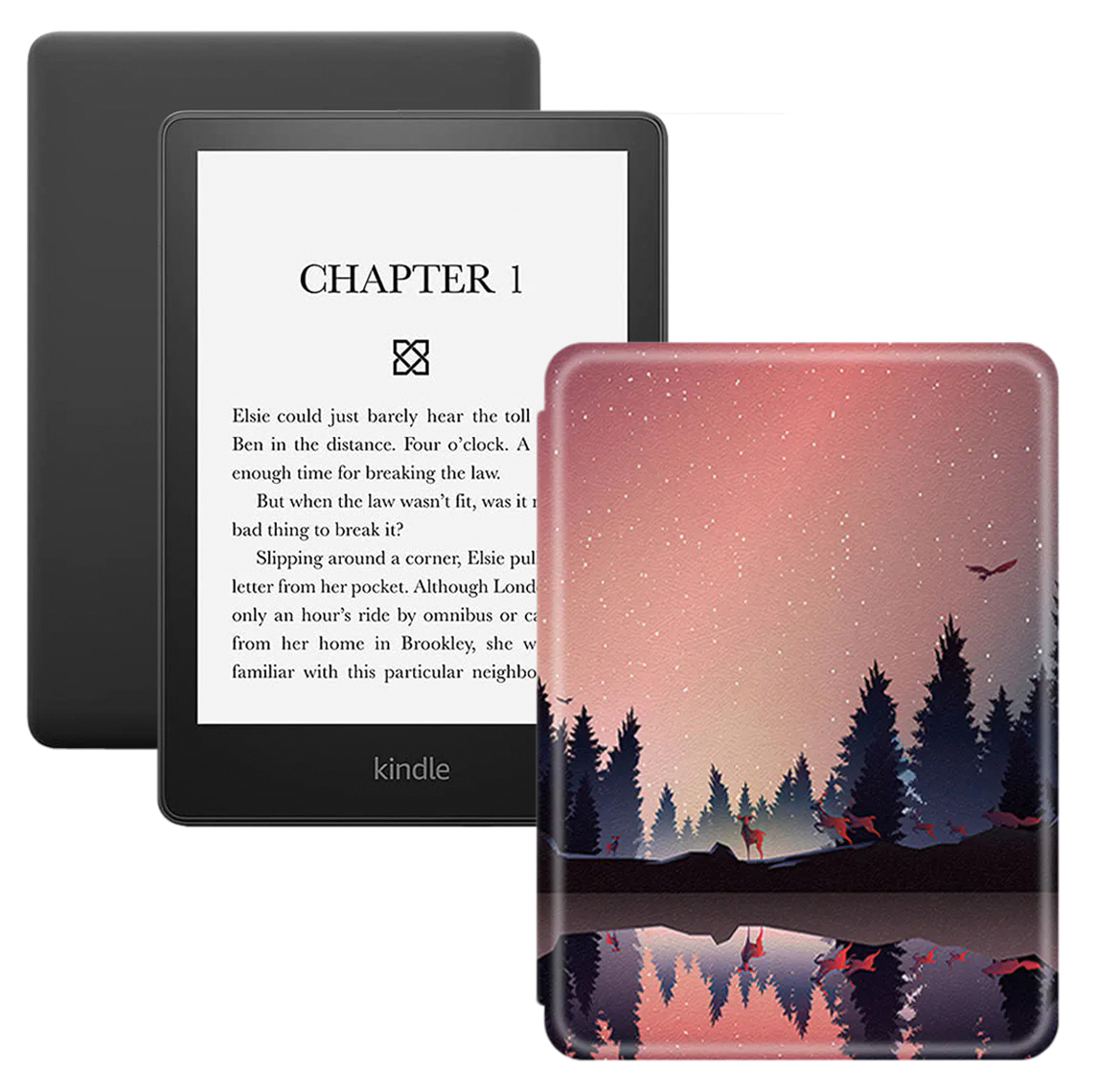 

Электронная книга Amazon Kindle PaperWhite 2021 16Gb Special Offer Elephant, Черный, Kindle PaperWhite