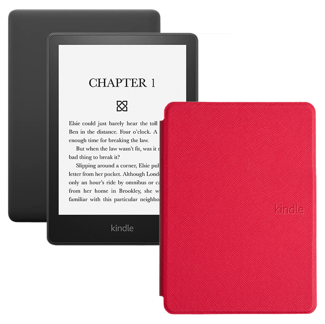 

Электронная книга Amazon Kindle PaperWhite 2021 16Gb Special Offer Red, Черный, Kindle PaperWhite