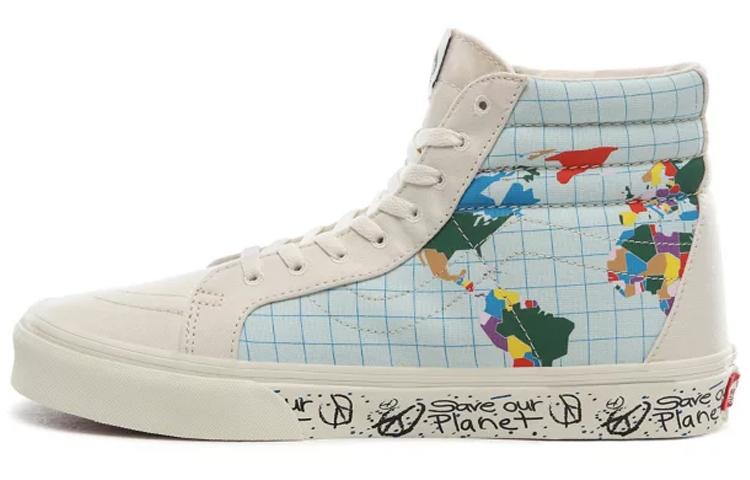 

Кеды унисекс Vans Save Our Planet x SK8 Reissue голубые 43 EU, Голубой, Save Our Planet x SK8 Reissue