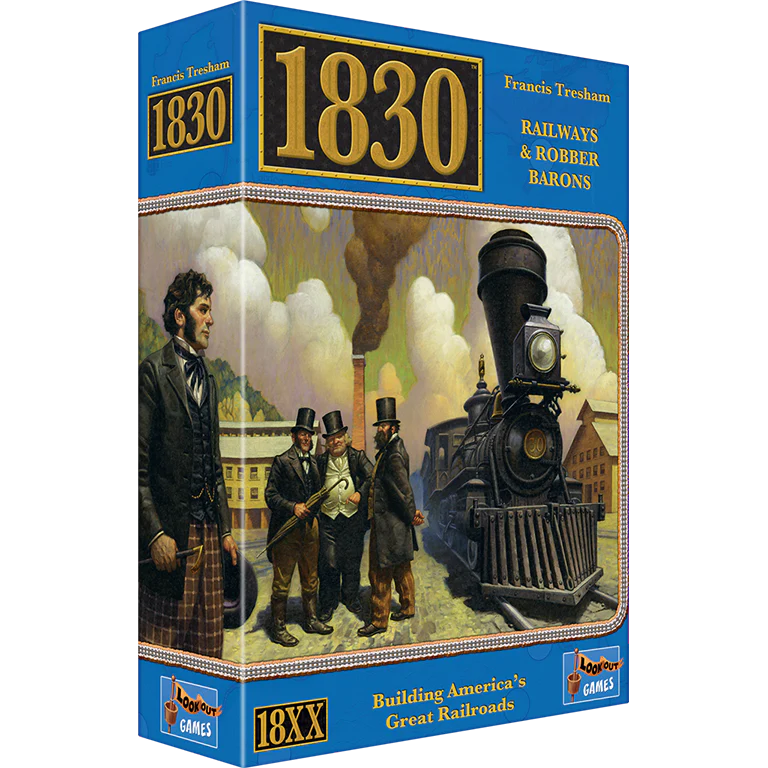 Настольная игра TERGAMES 1830: Railways & Robber Barons на английском языке