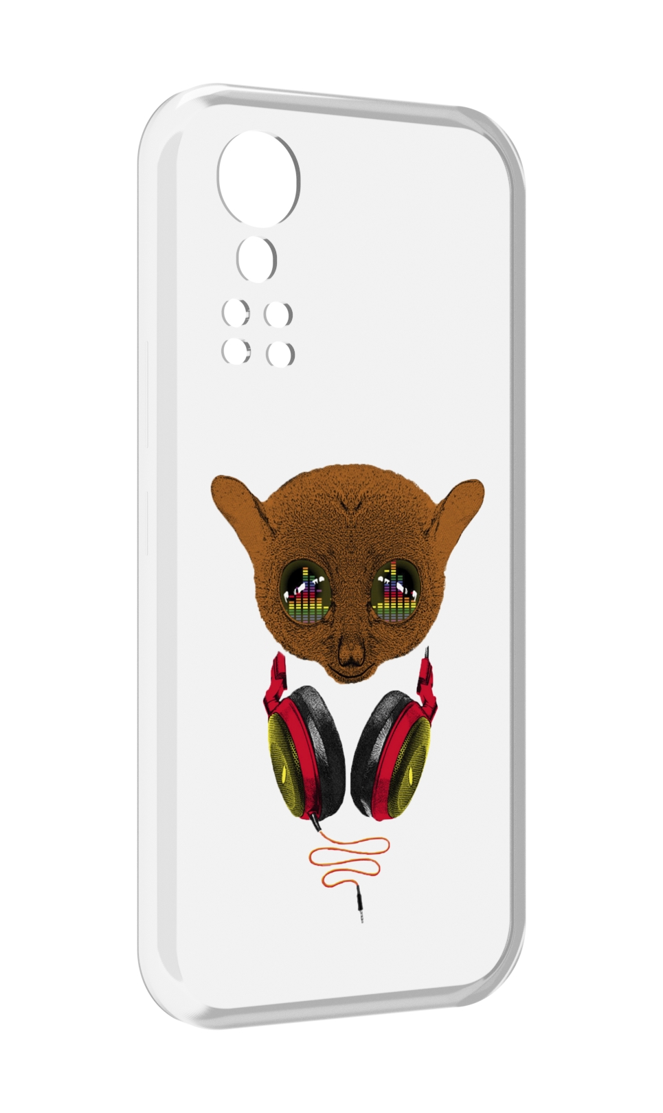 

Чехол MyPads диджей для ZTE Axon 30 5G / Axon 30S, Прозрачный, Tocco
