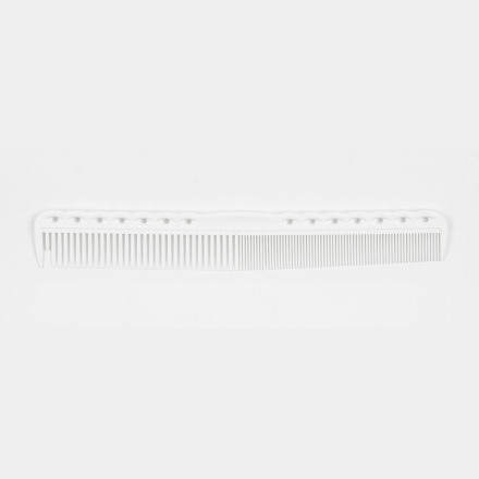 фото Zinger, расческа силиконовая professional combs, белая, 181 мм