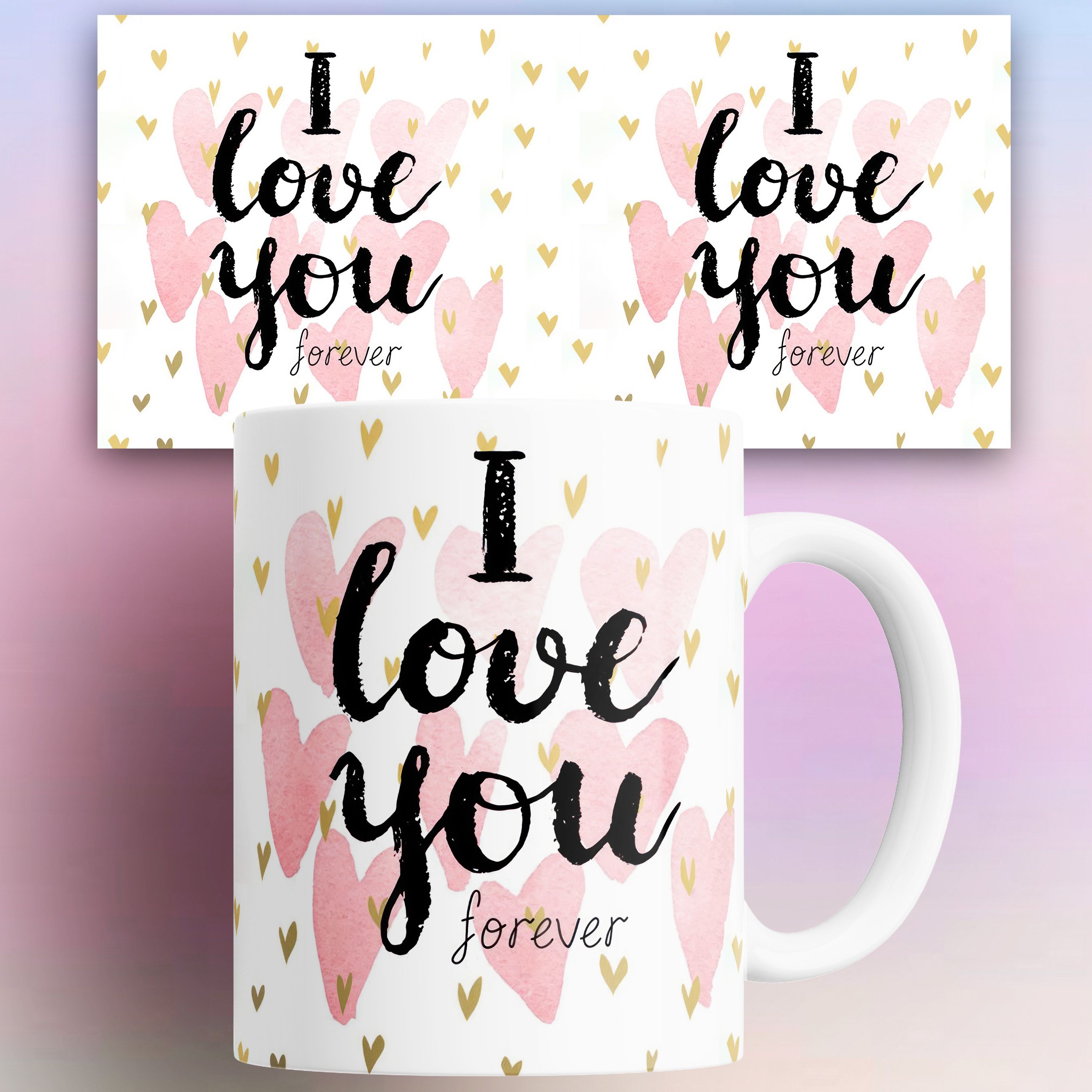 

Кружка Я тебя люблю I love you 330 мл