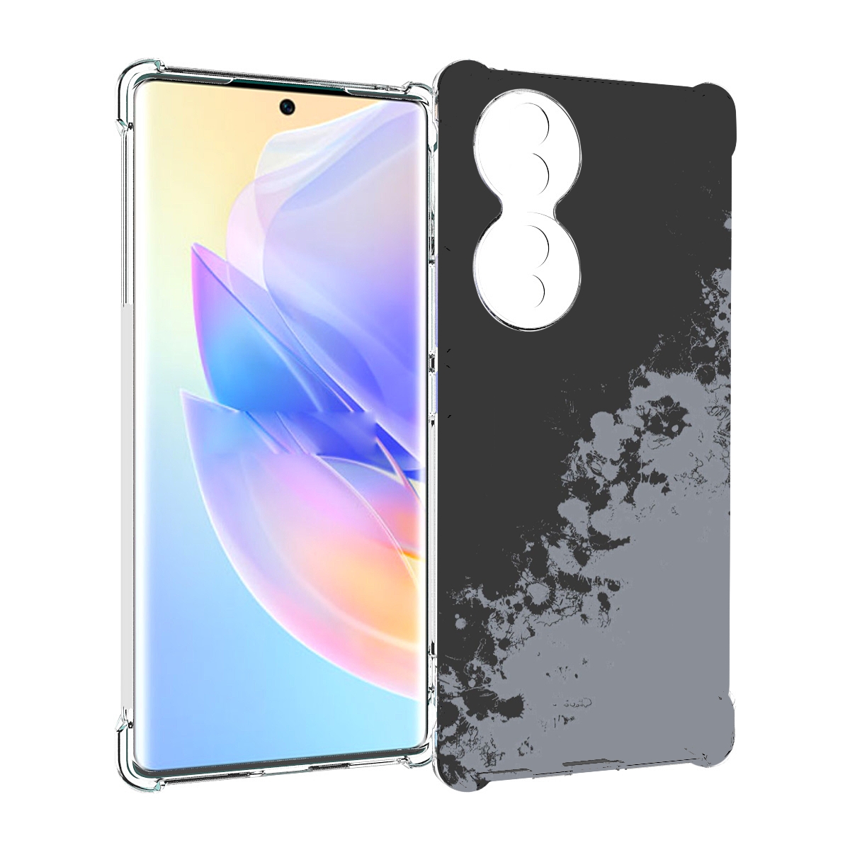 

Чехол MyPads серый-эстетичный для Honor 70, Прозрачный, Tocco