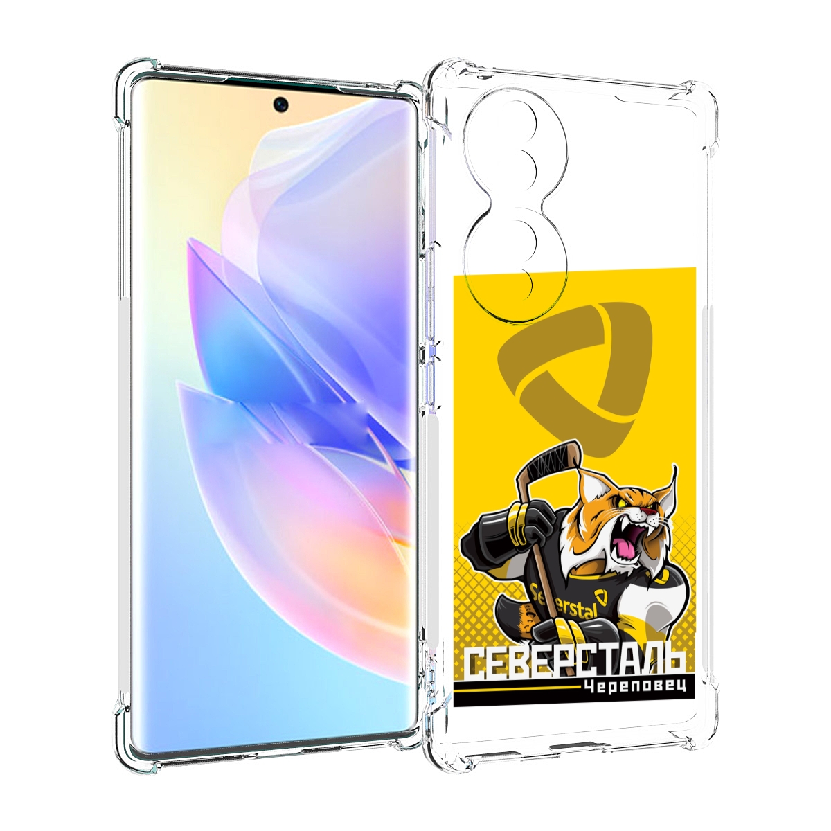 

Чехол MyPads северсталь череповец для Honor 70, Прозрачный, Tocco