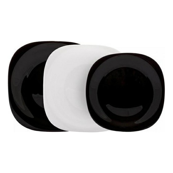 

Столовый сервиз Luminarc Carine Classic Black&White 6 персон 18 предметов, Белый;черный