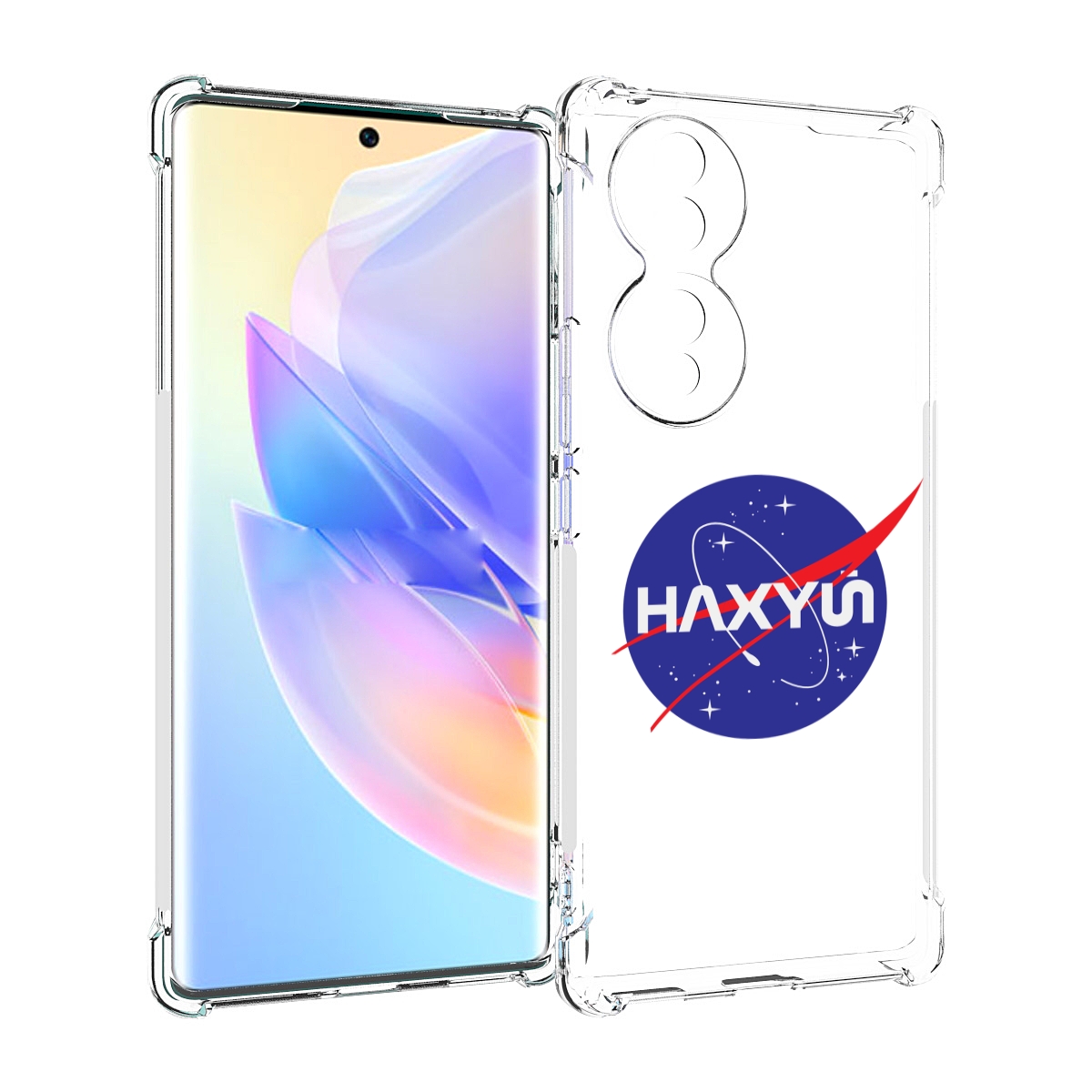 

Чехол MyPads российское-нато для Honor 70, Прозрачный, Tocco