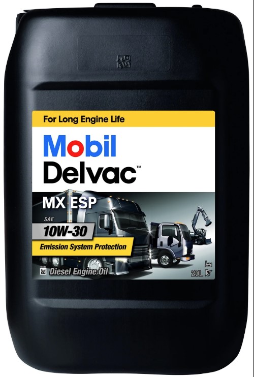 Моторное масло Mobil Delvac MX ESP 10W-30 (153855) 20л