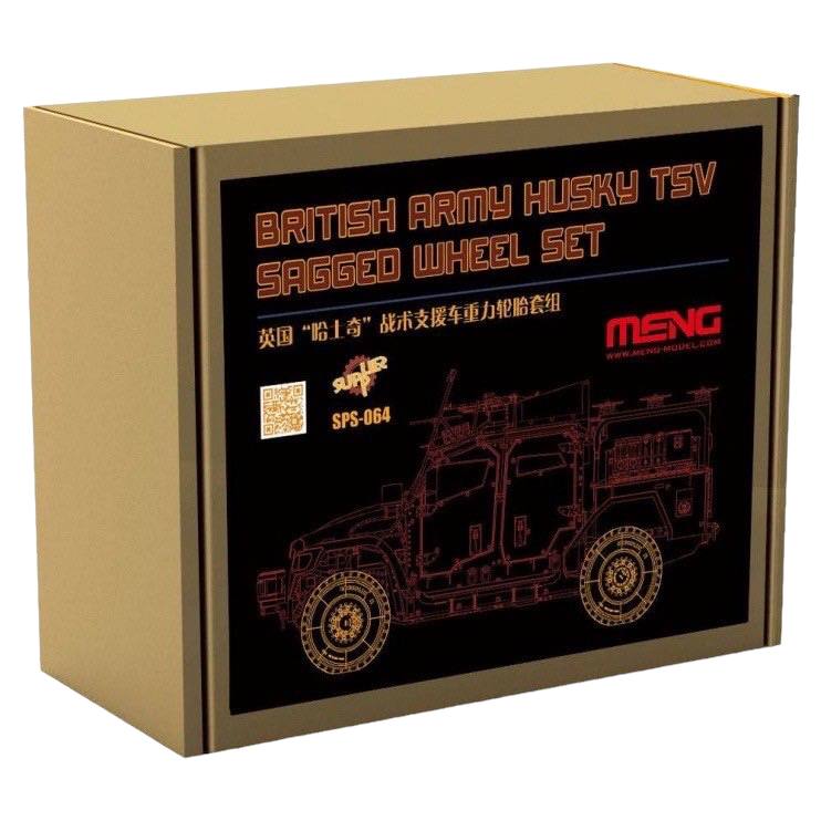 

SPS-064 Meng 1/35 British Army Husky TSV Sagged Wheel Set, SPS-064