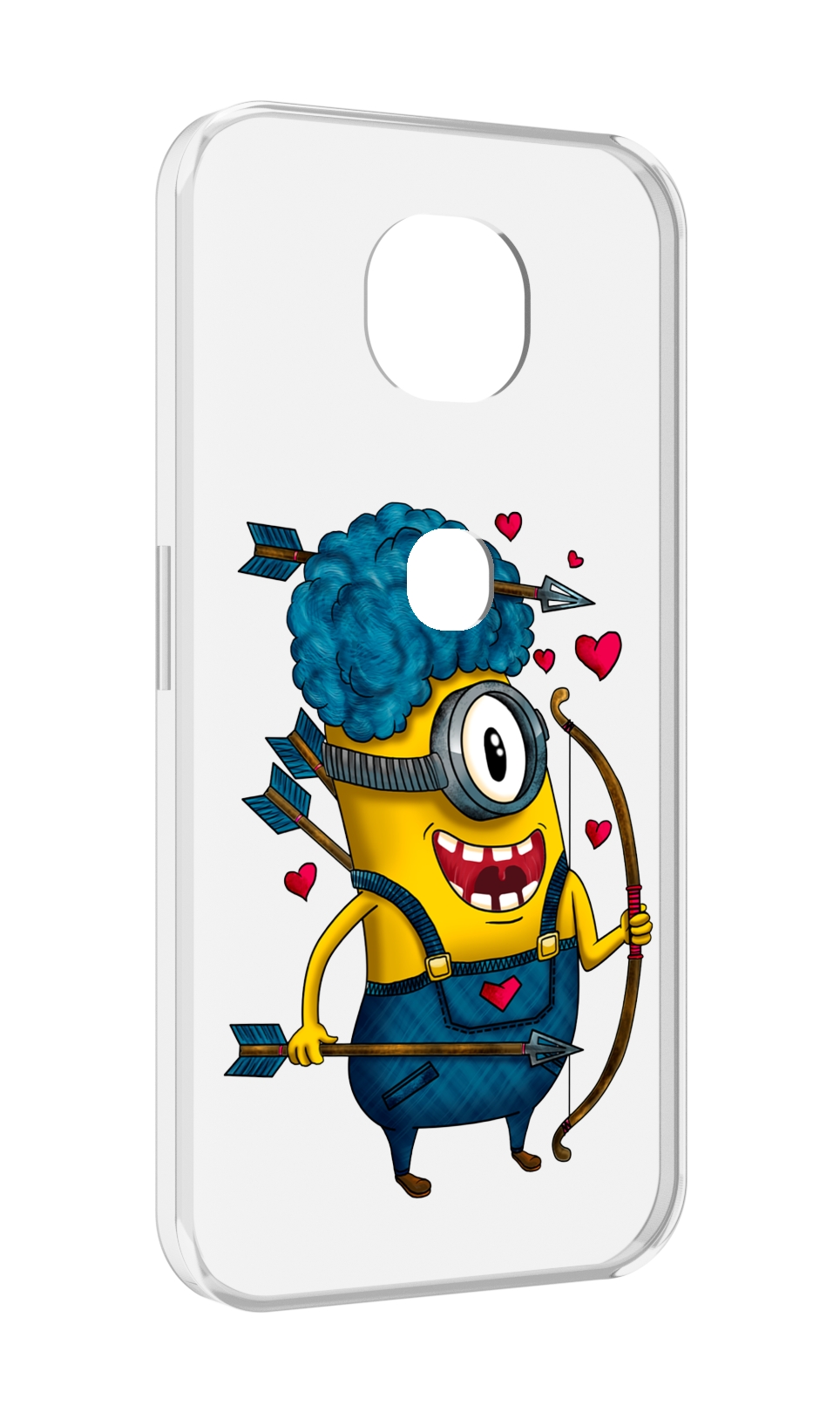 

Чехол MyPads Миньон купидон для Motorola Moto G5S (XT1799-2), Прозрачный, Tocco