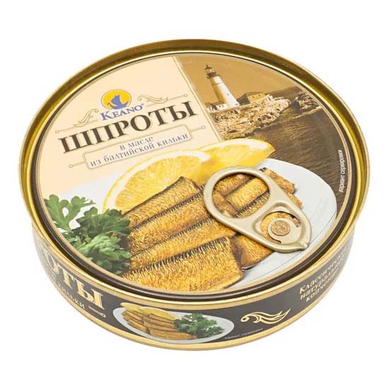 

Шпроты Kreano в масле 160 г