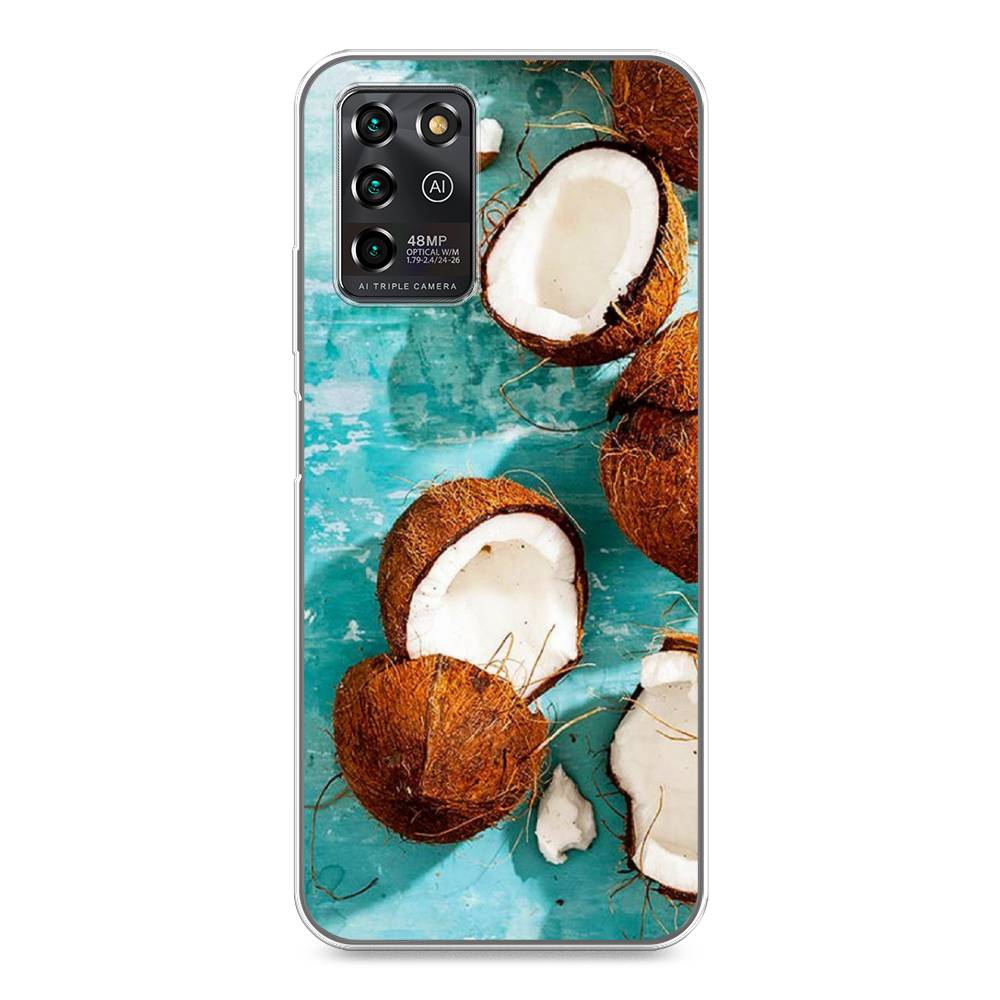 

Чехол Awog на ZTE Blade V30 Vita / ЗТЕ Блэйд V30 Vita "Разбитые кокосы", Разноцветный, 135050-10