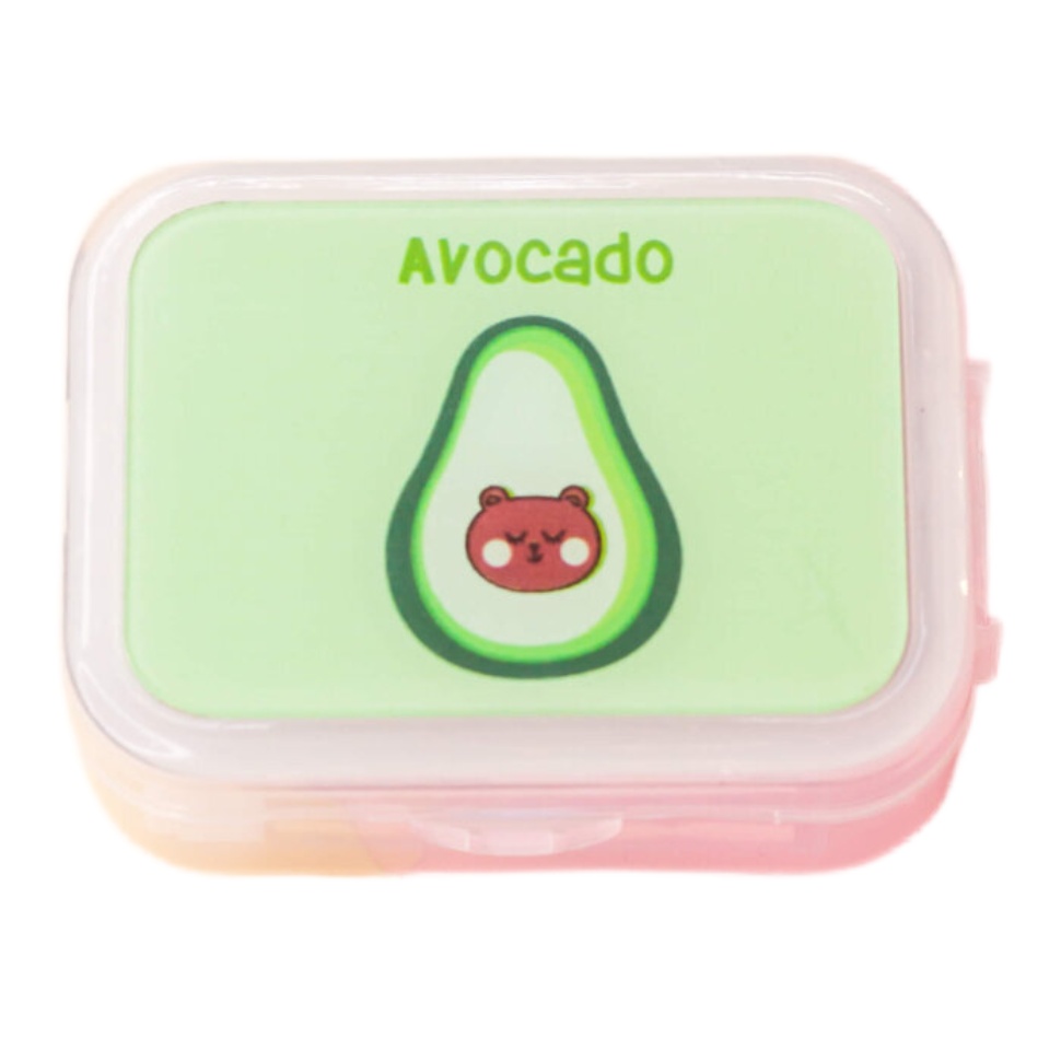 

Контейнер для линз Bear in avocado, Зеленый, Bear in avocado