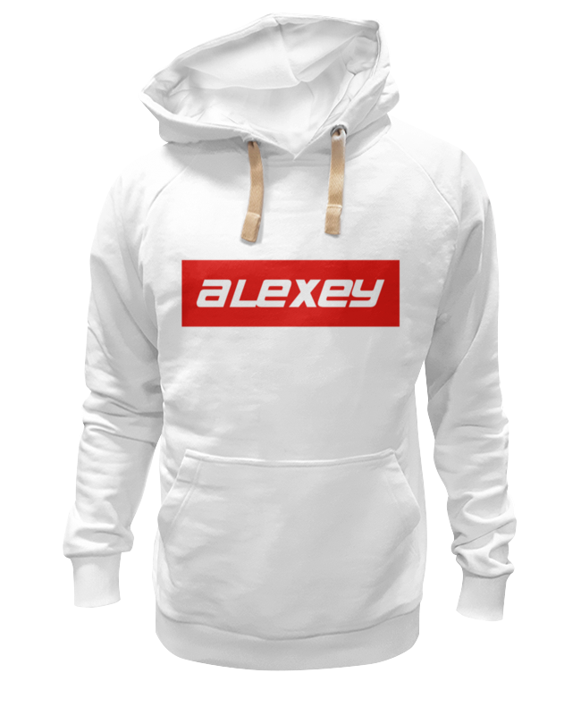 

Худи унисекс Printio Alexey белое L, Белый, Alexey
