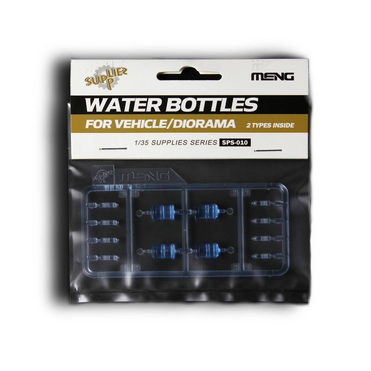 

SPS-010 Meng 1/35 WATER BOTTLES FOR VEHICLE/DIORAMA (Бочки для воды), SPS-010