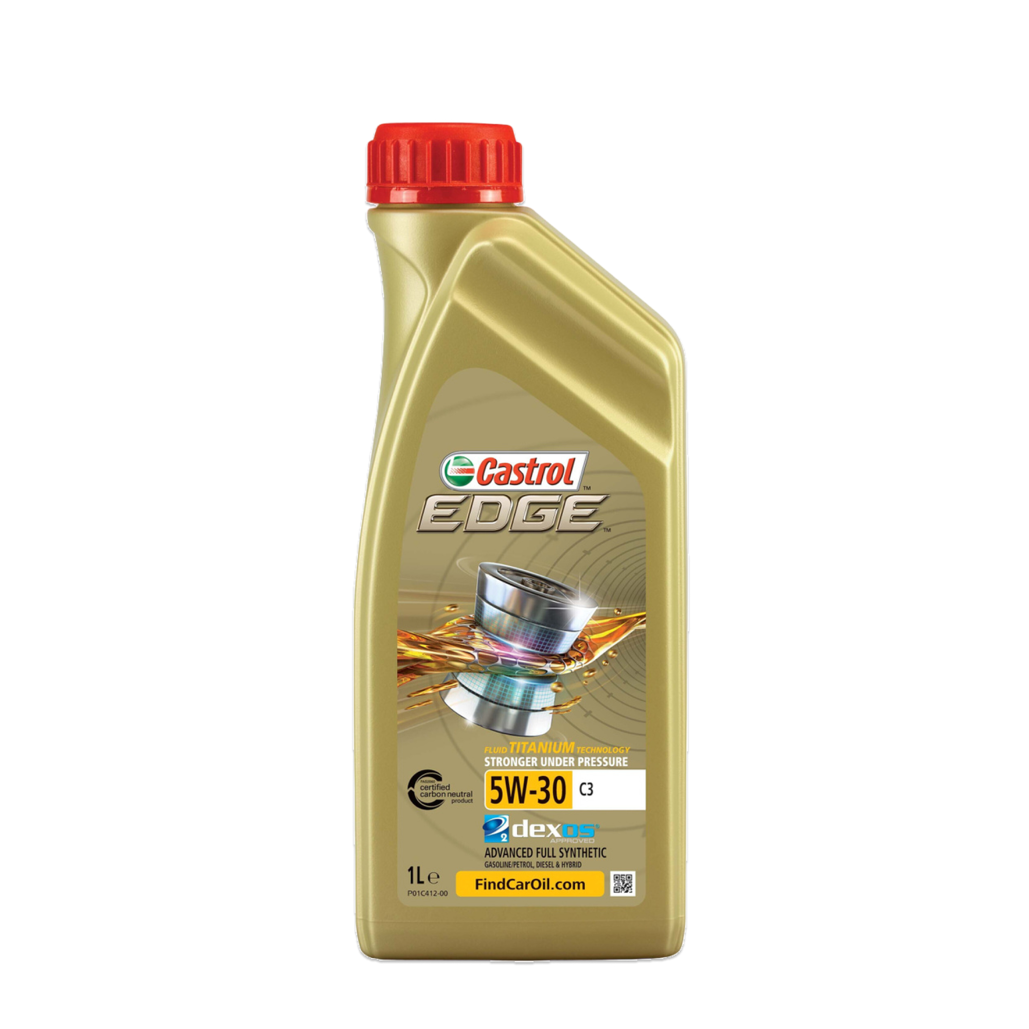 фото Castrol 15a7a1 моторное масло 5w30 castrol 1л edge titanium fst с3 gm dexos 2 eu