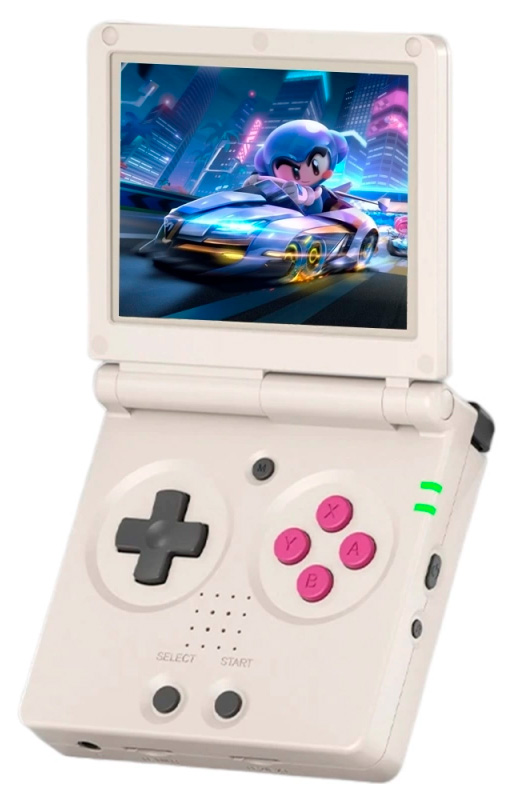 

Приставка 8/16bit Anbernic RG35XXSP для мультиплатформа, 0 игр, Серый, RG35XXSP