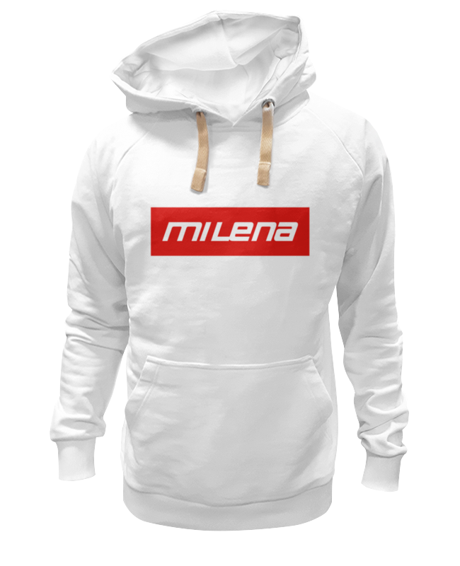

Худи унисекс Printio Milena белое L, Белый, Milena
