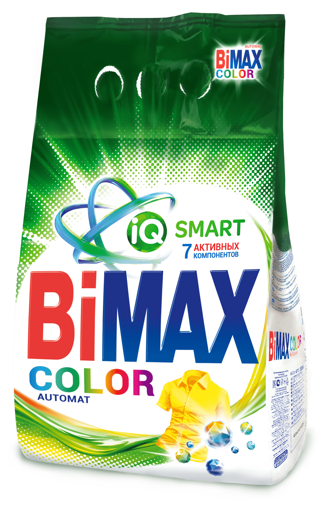 

Стиральный порошок Bimax Color автомат для цветного белья 2,7 кг