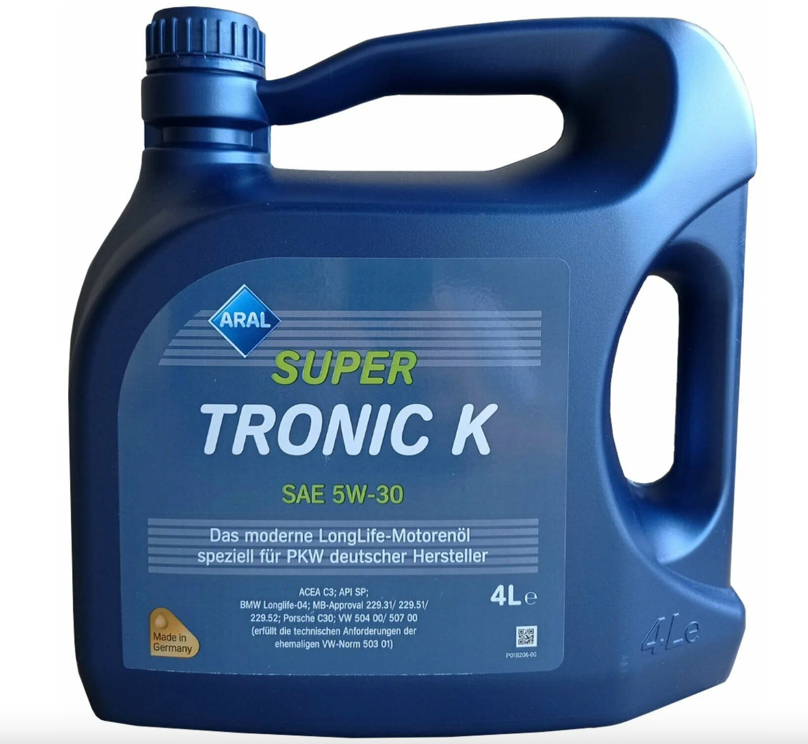 

Моторное масло ARAL 15DBCE SuperTronic K 4X4L RL 5W30 4л