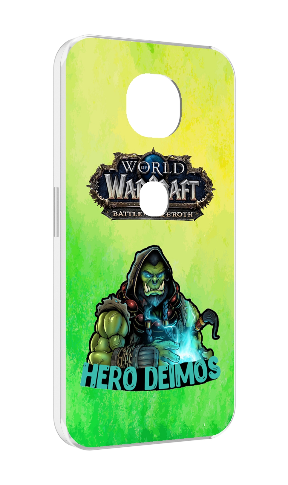 Чехол MyPads world-of-warcraft мужской для Motorola Moto G5S (XT1799-2)