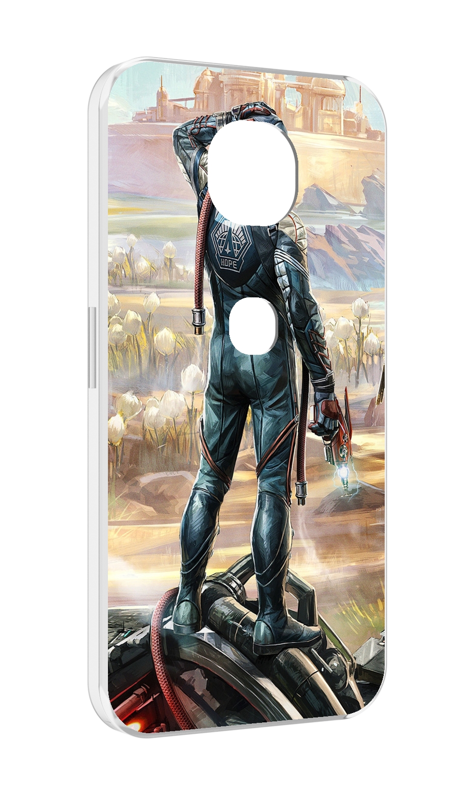 

Чехол MyPads the-outer-worlds для Motorola Moto G5S (XT1799-2), Прозрачный, Tocco
