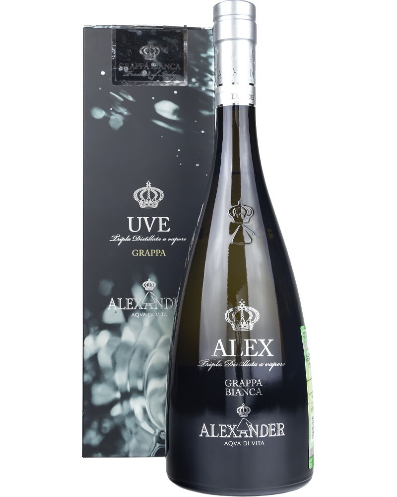 

Граппа Alexander Alex в подарочной упаковке 38%, 0,7л, Италия