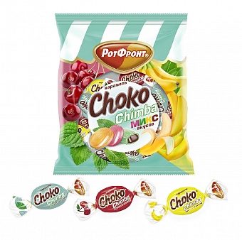 фото Карамель рот фронт choko chimba микс вкусов 200 г