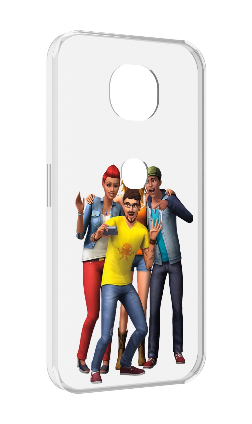 

Чехол MyPads sims для Motorola Moto G5S (XT1799-2), Прозрачный, Tocco