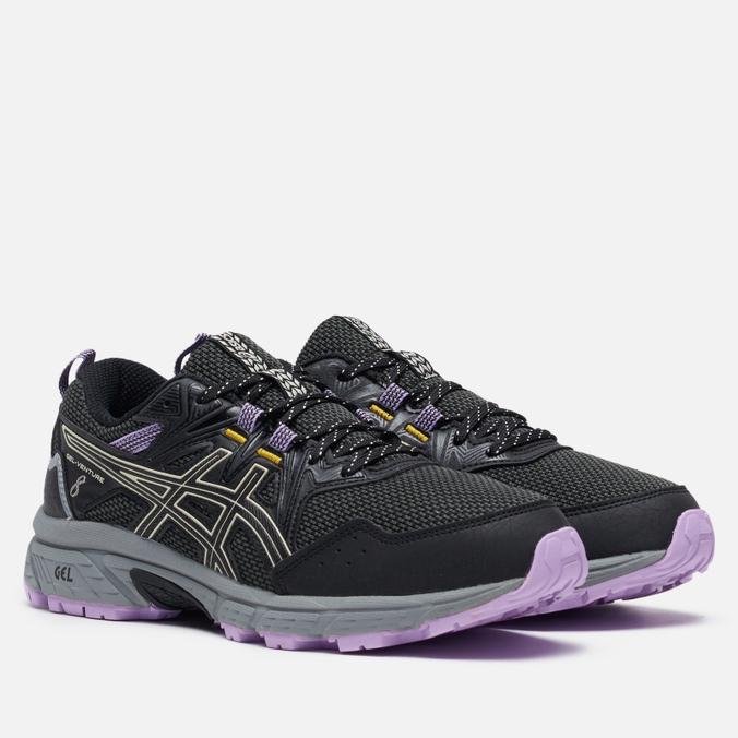 фото Кроссовки женские asics gel-venture 8 черные 35.5 eu