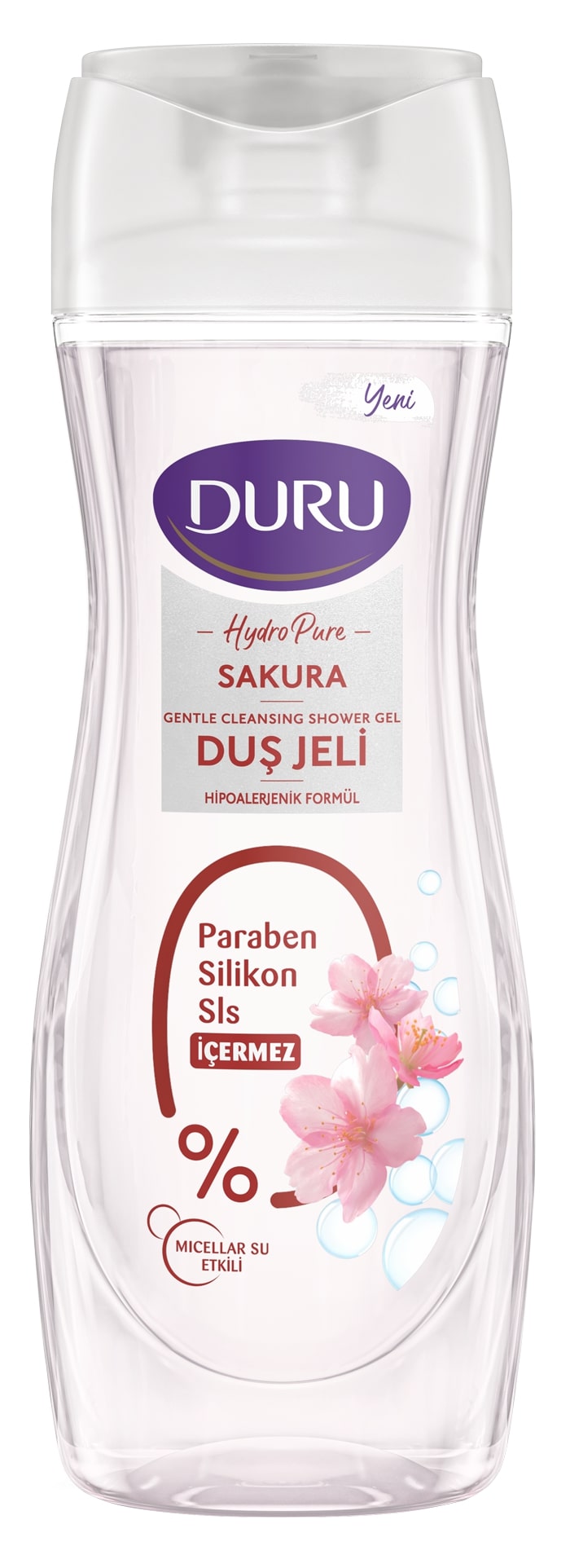 Гель для душа Duru Hydro Pure Сакура 450 мл мыло duru hydro pure лепестки сакуры 106 г косметическое