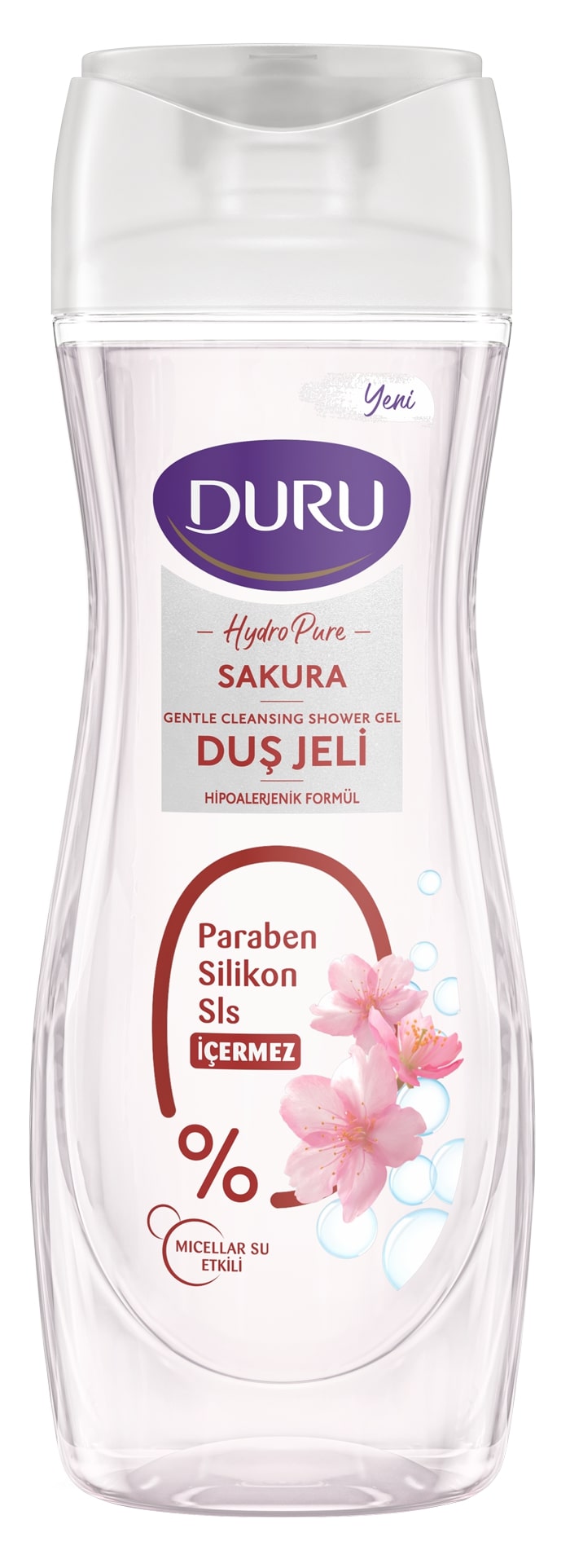 Гель для душа Duru Hydro Pure Sakura, 450 мл