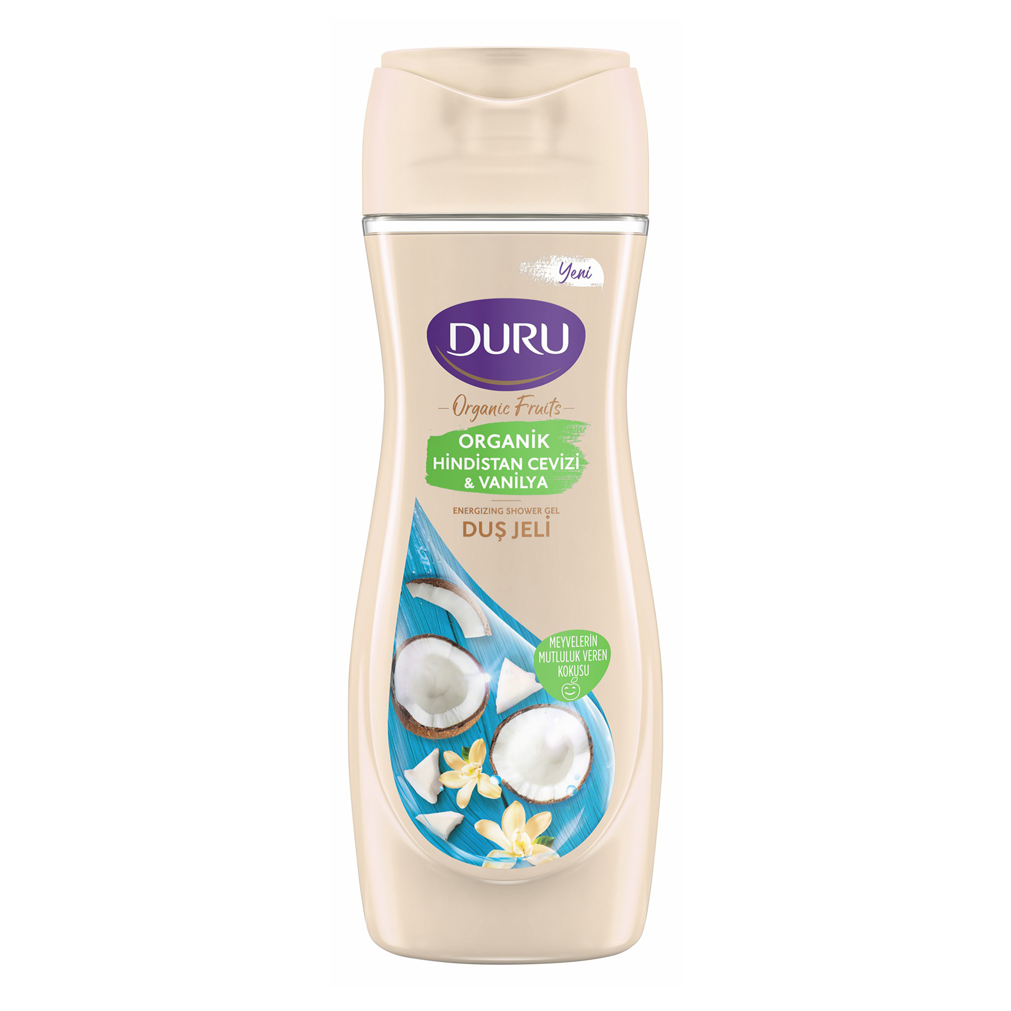 фото Гель для душа duru vanilla&coconut, 500 мл
