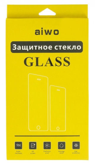 

Противоударное защитное стекло для Xiaomi Redmi Note 5A Aiwo с рамкой (Черный)