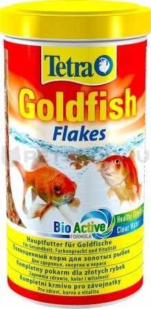 Корм для золотых рыбок Tetra Goldfish Food, хлопья, 1 л