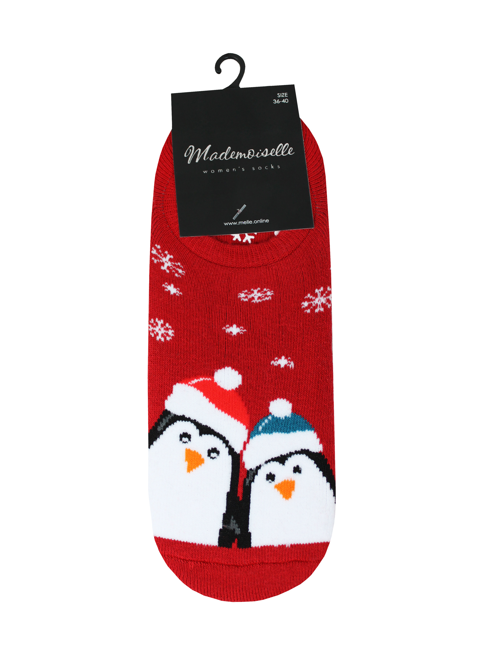

Следки женские Mademoiselle SC 092020-1616 (Пингвины) красные 36, 37, 38, 39, SC 092020-1616 (Пингвины)