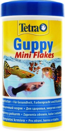 Корм для гуппи Tetra Guppy, хлопья, 250 мл