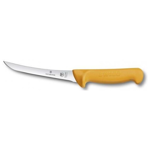 

Нож кухонный Victorinox Swibo (5.8404.13) стальной обвалочный для мяса лезв.130мм прямая з
