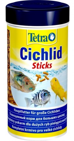 фото Корм для цихлид tetra cichlid sticks, палочки, 250 мл