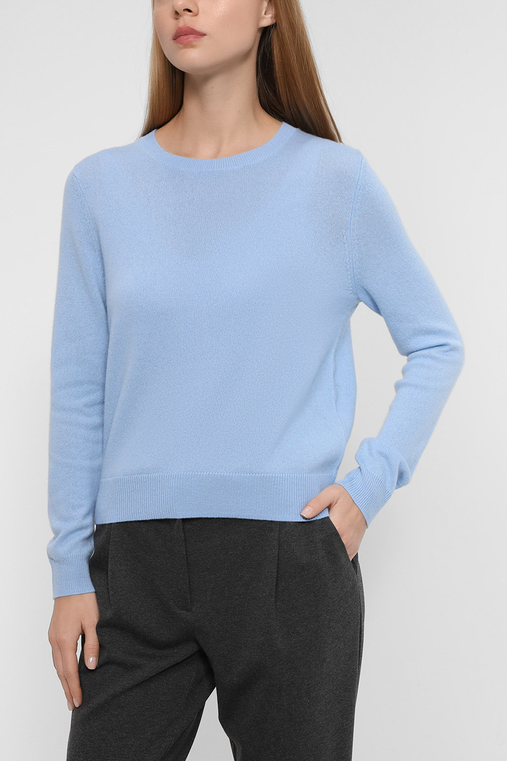 

Джемпер женский Auranna AU2210T3436CD-009 голубой 3XL, AU2210T3436CD-009