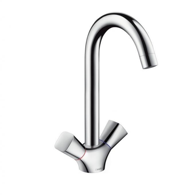 фото 71280000 logis смеситель для кухни с двумя рукоятками hansgrohe