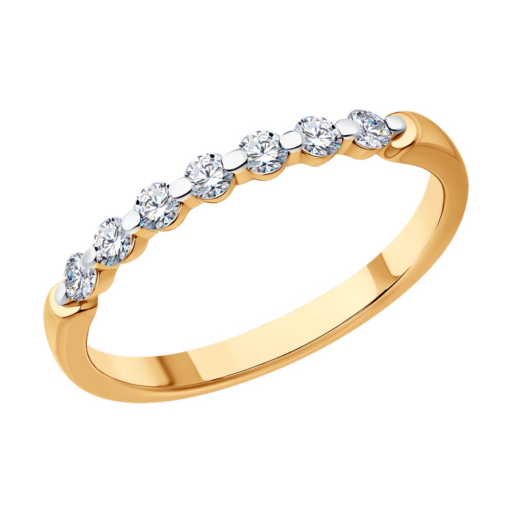 

Кольцо из красного золота с бриллиантом р. 16 SOKOLOV Diamonds 1012500, 1012500