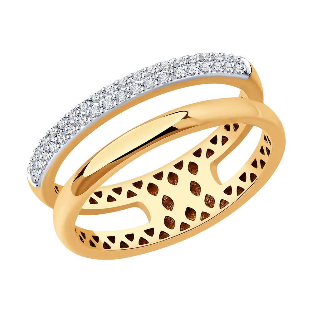 

Кольцо из золота р.  SOKOLOV Diamonds 1012226, бриллиант, 1012226