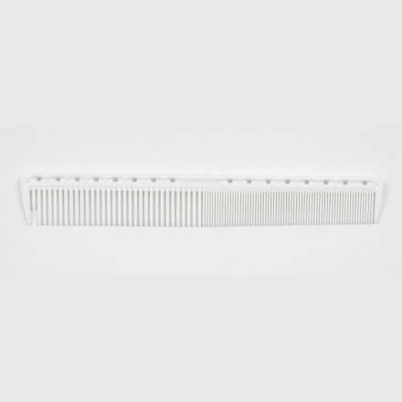 фото Zinger, расческа силиконовая professional combs, белая, 186 мм