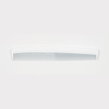 фото Zinger, расческа силиконовая professional combs, белая, 172 мм