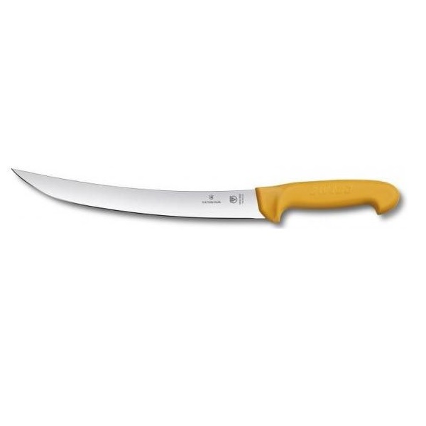 

Нож кухонный Victorinox Swibo (5.8435.26) стальной разделочный для мяса лезв.260мм прямая