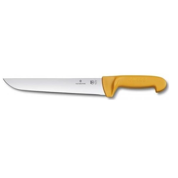 

Нож кухонный Victorinox Swibo (5.8431.31) стальной разделочный для мяса лезв.310мм прямая