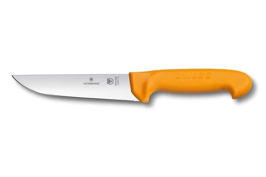 

Нож кухонный Victorinox Swibo (5.8421.16) стальной разделочный для мяса лезв.160мм прямая