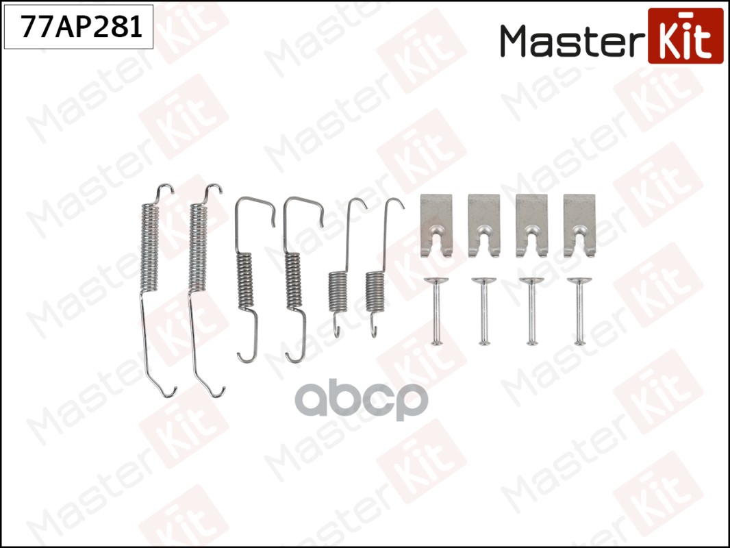 

Комплект Установочный Барабанных Колодок Mercedes-Benz (W124) 1984 - 1993 77ap281 MasterKi